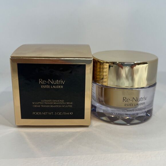 Estee Lauder Re-Nutriv Ultimate Diamond Sculpted Transformation Creme 0.5Oz/15ml
